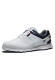 FootJoy Men's Pro SL Golf Shoe- White/Navy- 9.5 M- Previous Style
