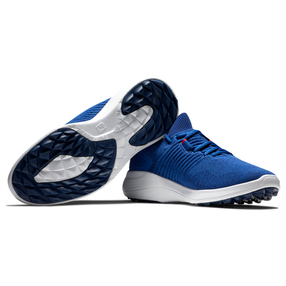FootJoy Men's Flex XP Golf Shoes- Blue/White- Previous Season