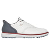 Skechers Men's Presige Golf Shoe- White/Grey
