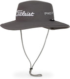 Titleist Tour Aussie Bucket Hat- Charocal/White