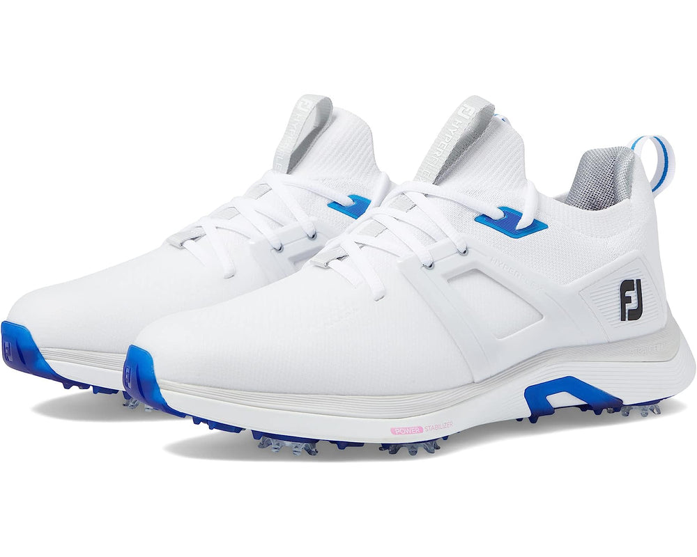 FootJoy Men's HyperFlex Golf Shoes- White-Size 10