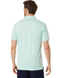 Travis Mathew Men's Matter of Opnion Polo- Heather Turquoise