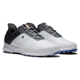 FootJoy Men's Stratos Golf Shoes- White/Charcoal