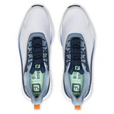 FootJoy Men's Quantum Golf Shoe- White/Navy/Green