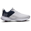 FootJoy Men's Qualifier Golf Shoes- White/Navy/Red