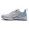 FootJoy Women's Fuel Golf Shoes- White/Blue Camo