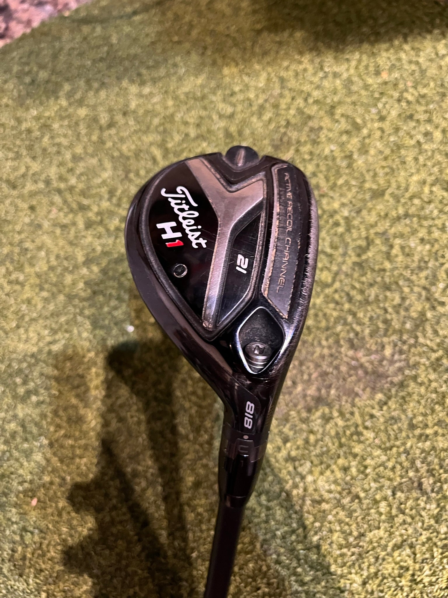 Titleist 818 H1 21* Hybrid, Diamana Stiff Flex, RH