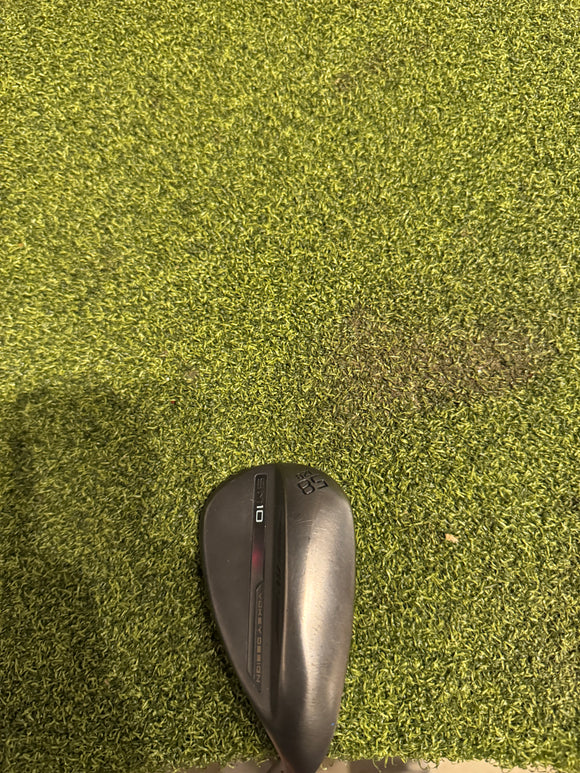 Titleist Vokey SM10 Jet Black 58.12* Wedge, Vokey Desing Wedge Flex, RH