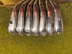 Callaway Rogue ST Pro 4-PW Iron Set, Dynamic Golf 105 Stiff Flex, RH