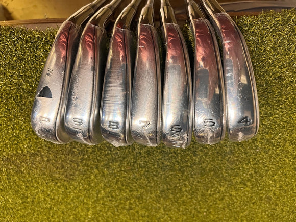 Callaway Rogue ST Pro 4-PW Iron Set, Dynamic Golf 105 Stiff Flex, RH