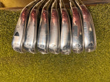 Callaway Rogue ST Pro 4-PW Iron Set, Dynamic Golf 105 Stiff Flex, RH
