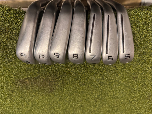 TaylorMade P790 5-AW Iron Set, KBS Max Stiff Flex, RH