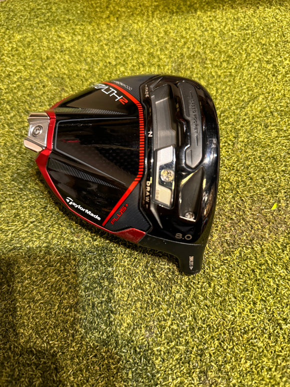 TaylorMade Stealth 2 Plus 8* Driver HEAD ONLY, RH