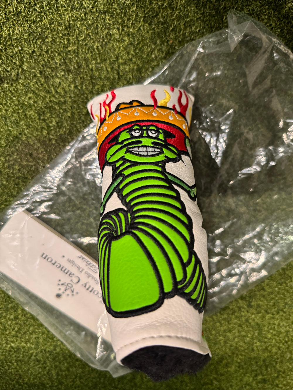 Scotty Cameron 2012 Cinco de Mayo Worm Burner Putter Cover - White-