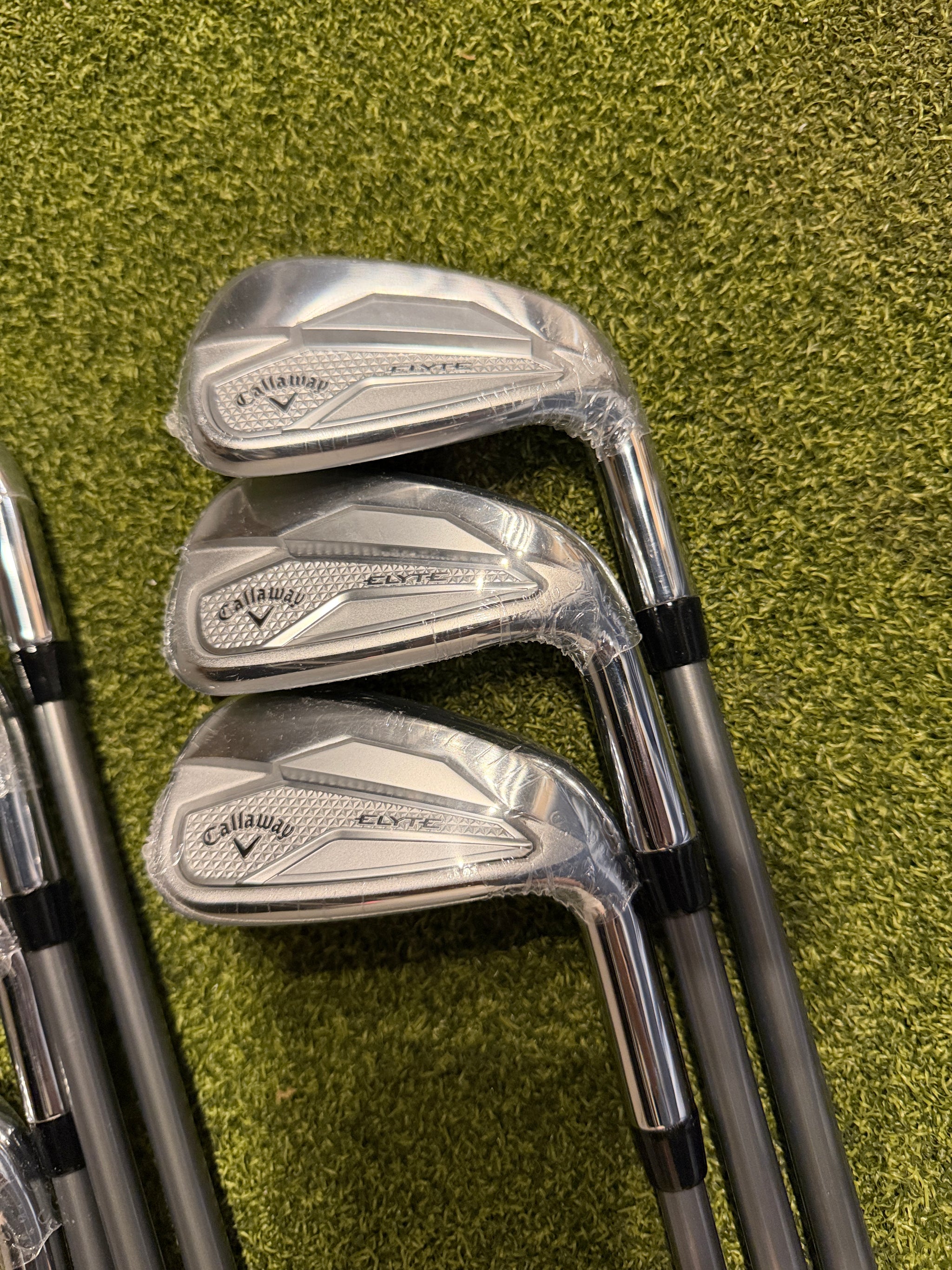 Callaway Elyte 5-AW Iron Set, Denali Senior Flex, RH