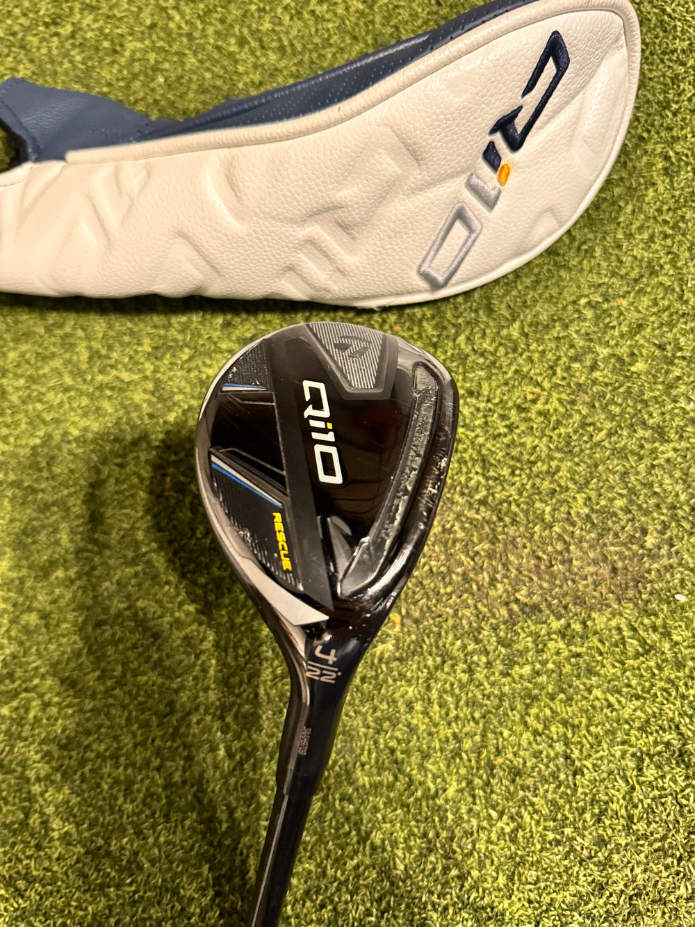TaylorMade Qi10 4 22* Hybrid, Stock Ventus TR Senior Flex RH