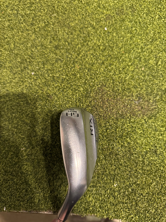 Cleveland RTX Zipcore 60.10* Wedge, Project X LS Stiff Flex, LH