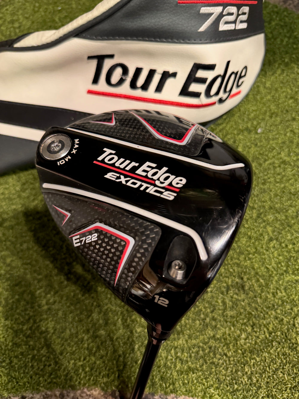 Tour Edge Extocis E722 12* Driver, Air Speeder Senior Flex, RH