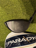 Callaway Paradym Triple Diamond 9* Driver, Project X Hzrdus X-Stiff Flex, RH