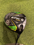 Callaway Epic Flash Sub Zero 9* Driver, Tensei Blue Stiff Flex, RH