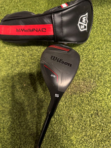 Wilson Dynapower 5 25* Hybrid, Hzruds RDX Smoke Regular Flex, RH