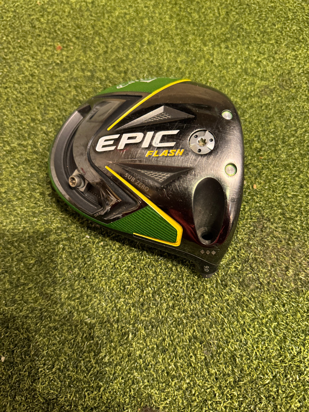 Callaway Epic Flash Sub Zero Triple Diamond 9* Driver, HEAD ONLY RH