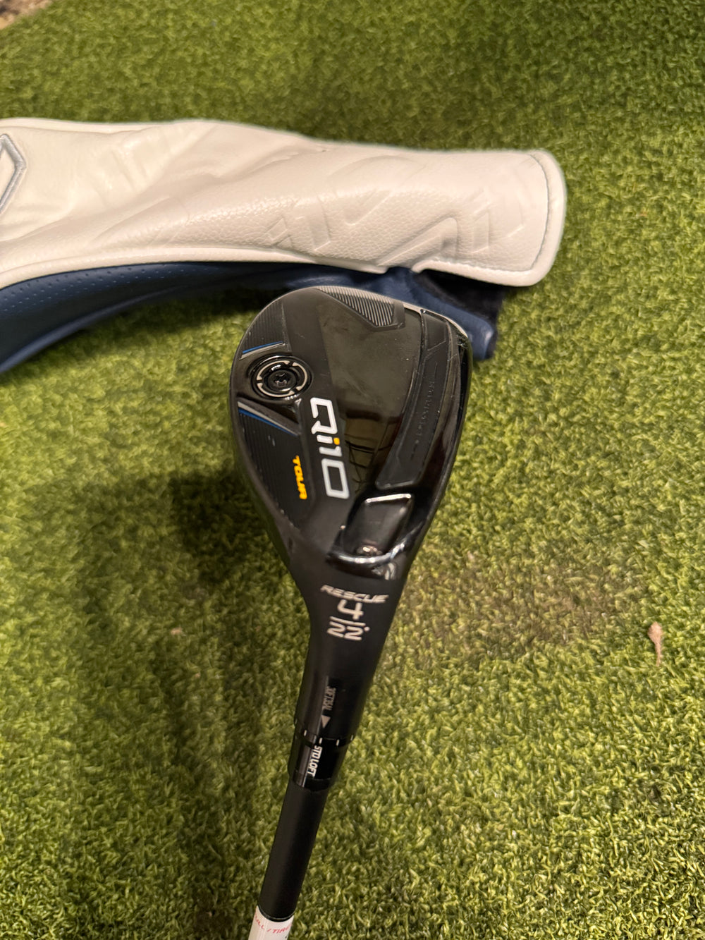 TaylorMade Qi10 Tour 4 22* Hybrid, Tensei Blue Regular Flex, RH