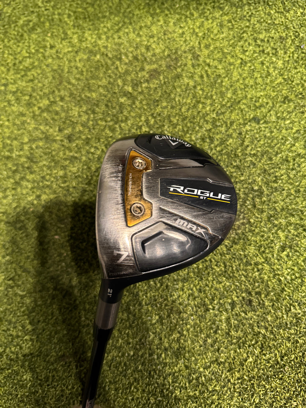Callaway Rogue ST Max 7 21* Fairway Wood, Tensei Blue Regular Flex, LH