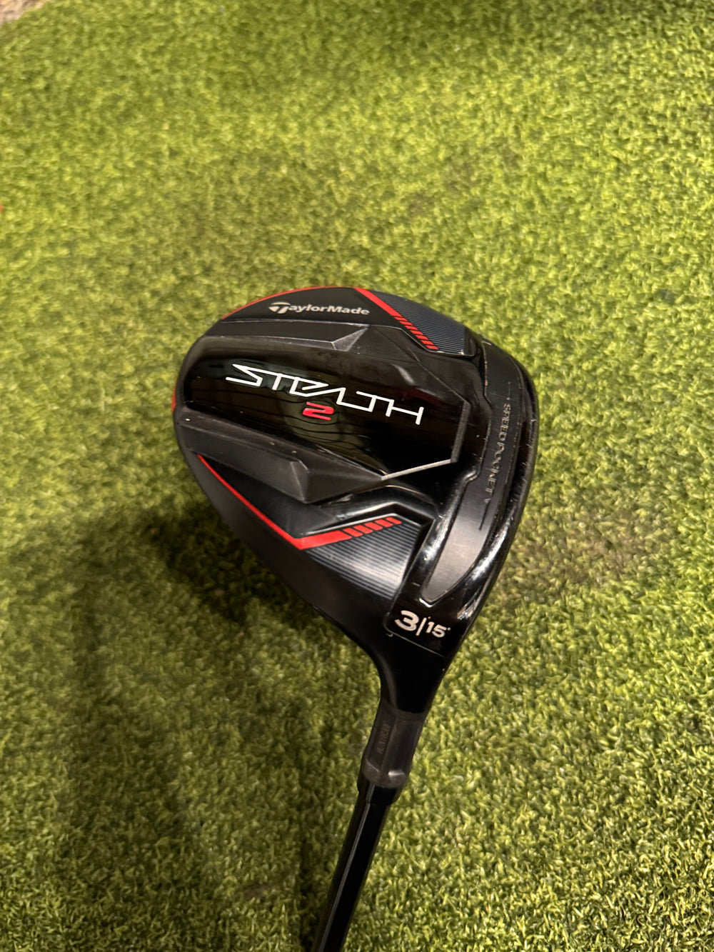 TaylorMade Stealth 2 3 15* Fairawy Wood, Ventus TR Regualr Flex, RH