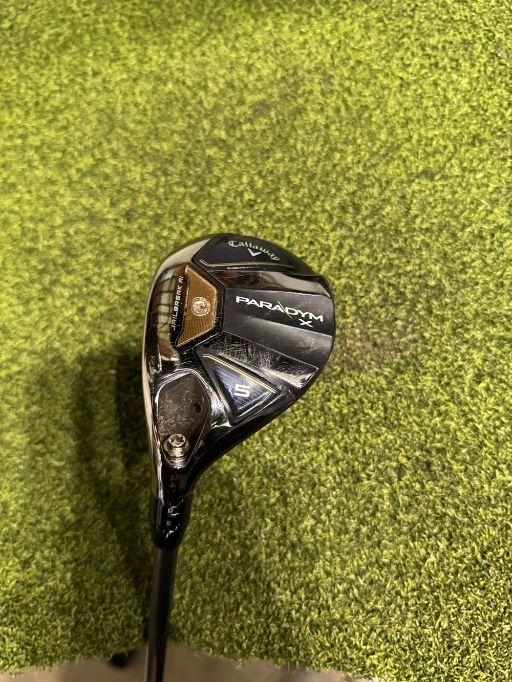 Callaway Paradym X 5 24* Hybrid, Hzruds Regular Flex, LH