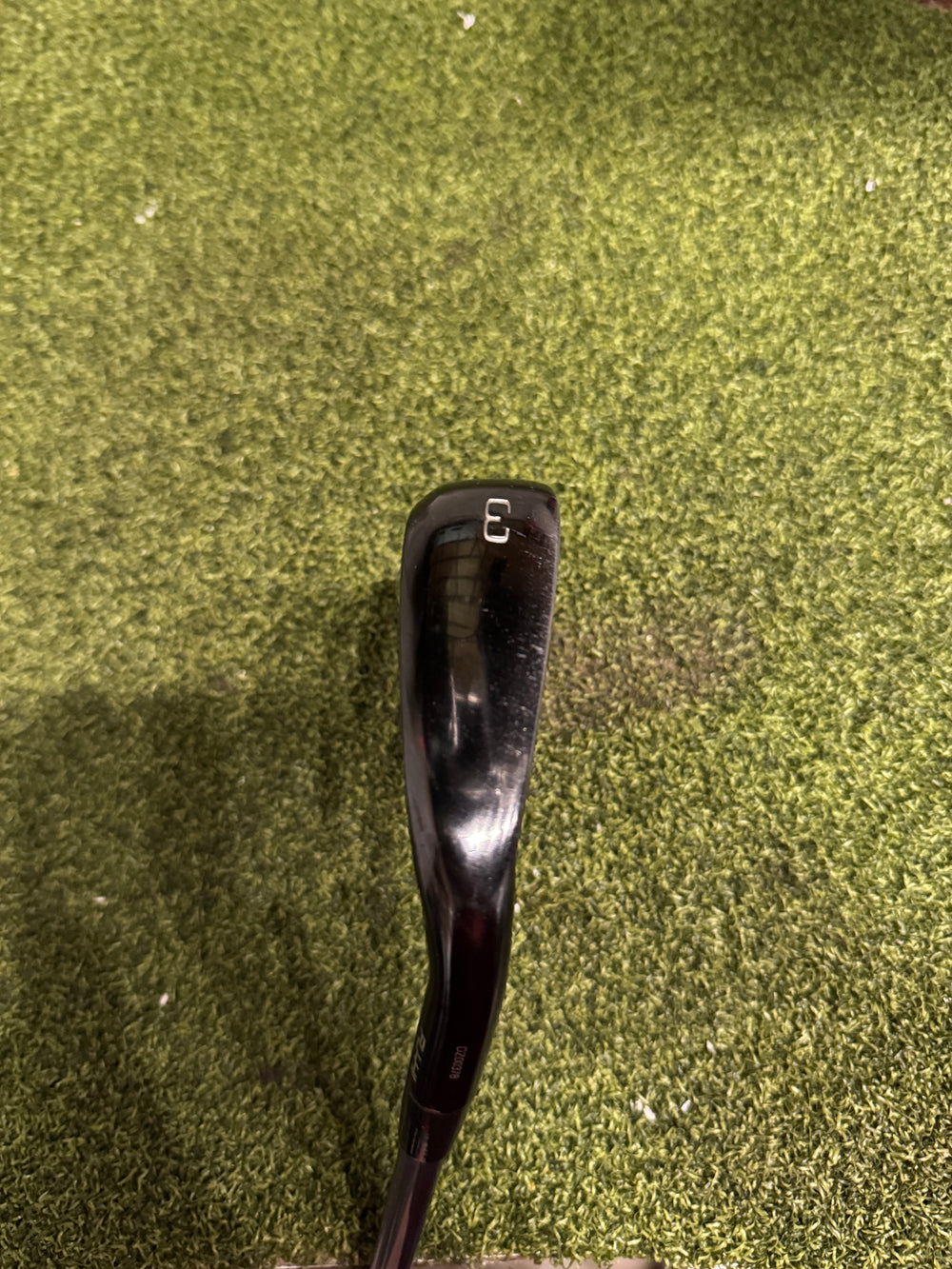 Mizuno Pro Fli-Hi 3 Iron, Kuro Kage Stiff Flex, RH