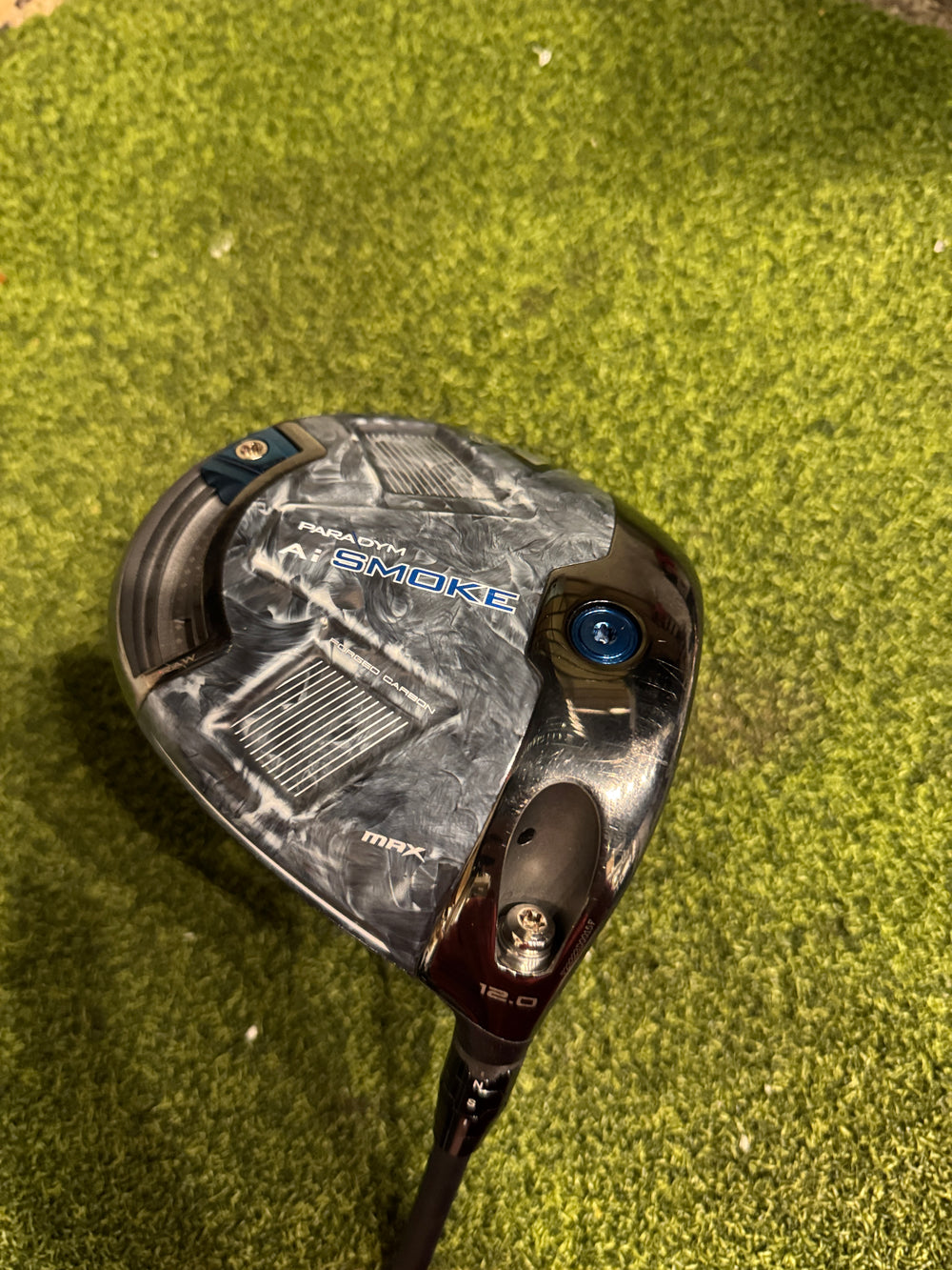 Callaway Paradym AI Smoke Max 12* Driver, Cypher 40 Senior Flex, RH