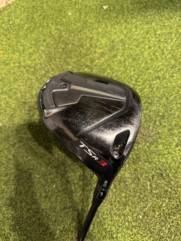 Titleist TSR3 8* Driver, Hzrdus Stiff Flex, RH
