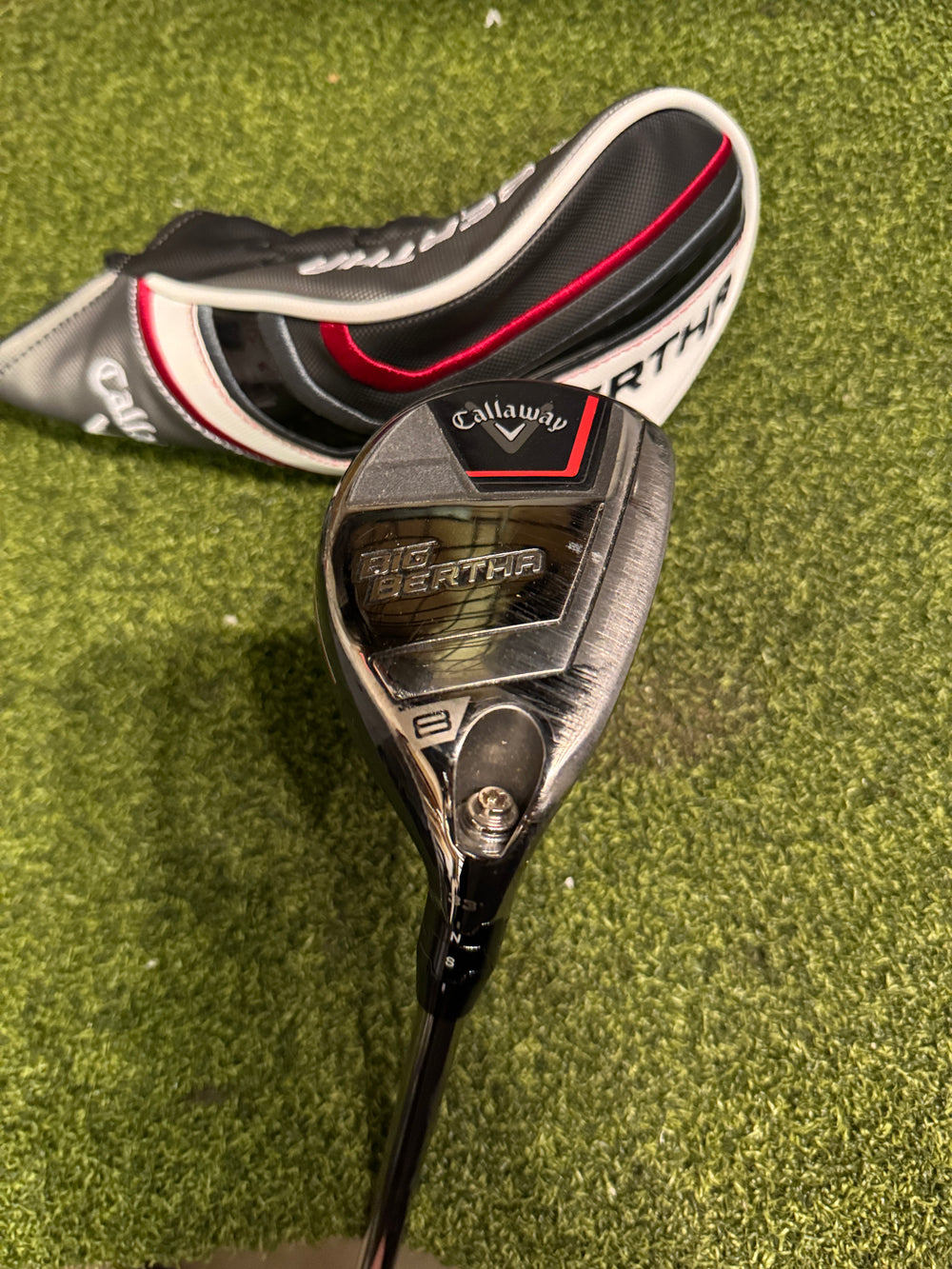 Callaway Big Bertha 23 8 33* Hybrid, RCH 65 Senior Flex, RH