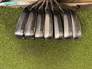 Srixon ZX5 MKII Limited Black Edition 4-PW Iron Set, KBS Tour CT Lite Stiff Flex, RH