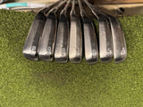 Srixon ZX5 MKII Limited Black Edition 4-PW Iron Set, KBS Tour CT Lite Stiff Flex, RH