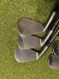 Srixon ZX5 MKII Limited Black Edition 4-PW Iron Set, KBS Tour CT Lite Stiff Flex, RH