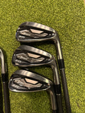 Srixon ZX5 MKII Limited Black Edition 4-PW Iron Set, KBS Tour CT Lite Stiff Flex, RH