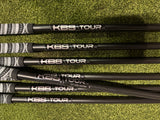 Srixon ZX5 MKII Limited Black Edition 4-PW Iron Set, KBS Tour CT Lite Stiff Flex, RH