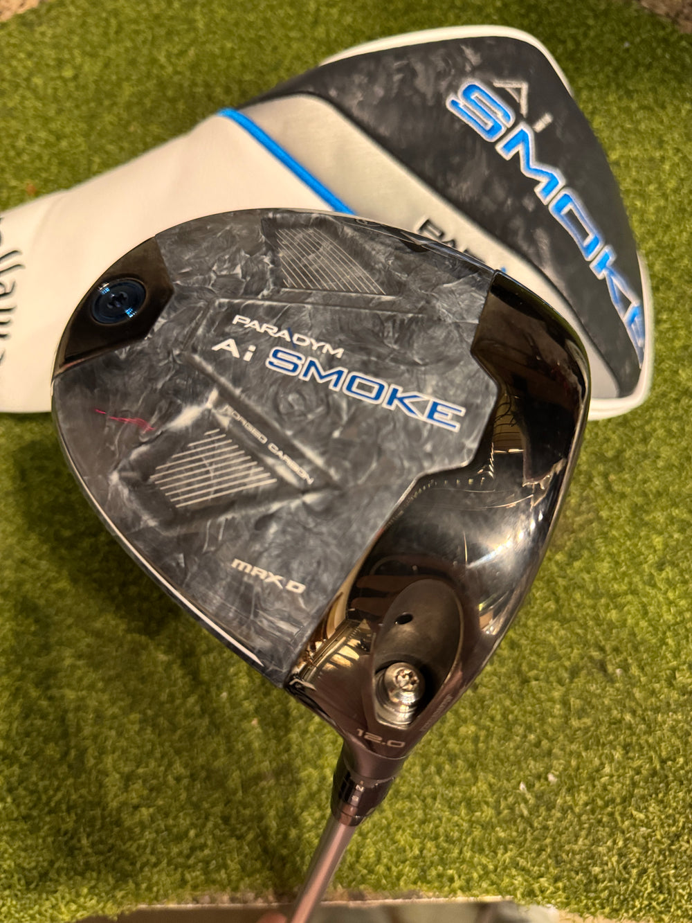 Callaway Paradym AI Smoke Max D 12* Driver, Ascent Senior Flex, RH