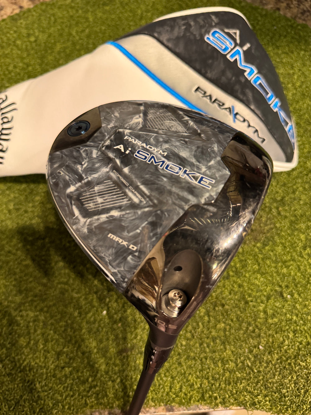 Callaway Paradym AI Smoke Max D 10.5* Driver, Cypher Regular Flex, RH