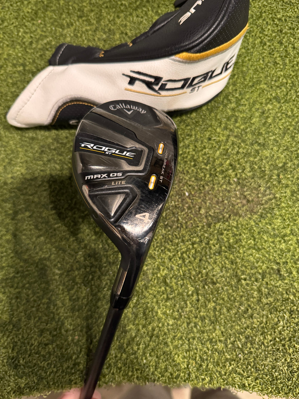Callaway Rogue ST Max OS Lite 4 24* Hybrid, Cypher Senior Flex, RH