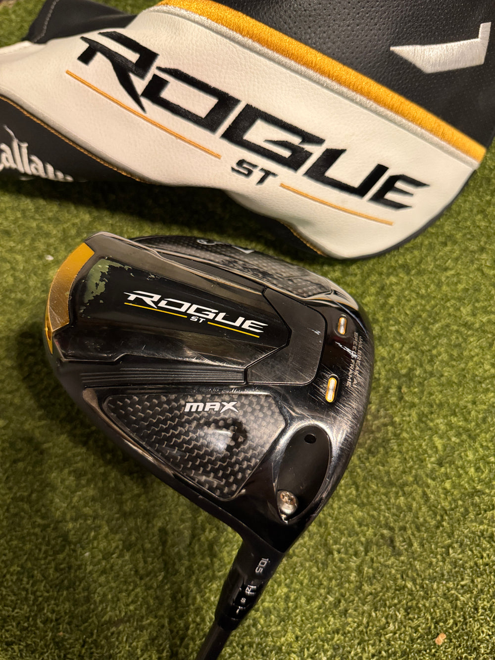 Callaway Rogue ST Max 10.5* Driver, Riptide Senior Flex, RH