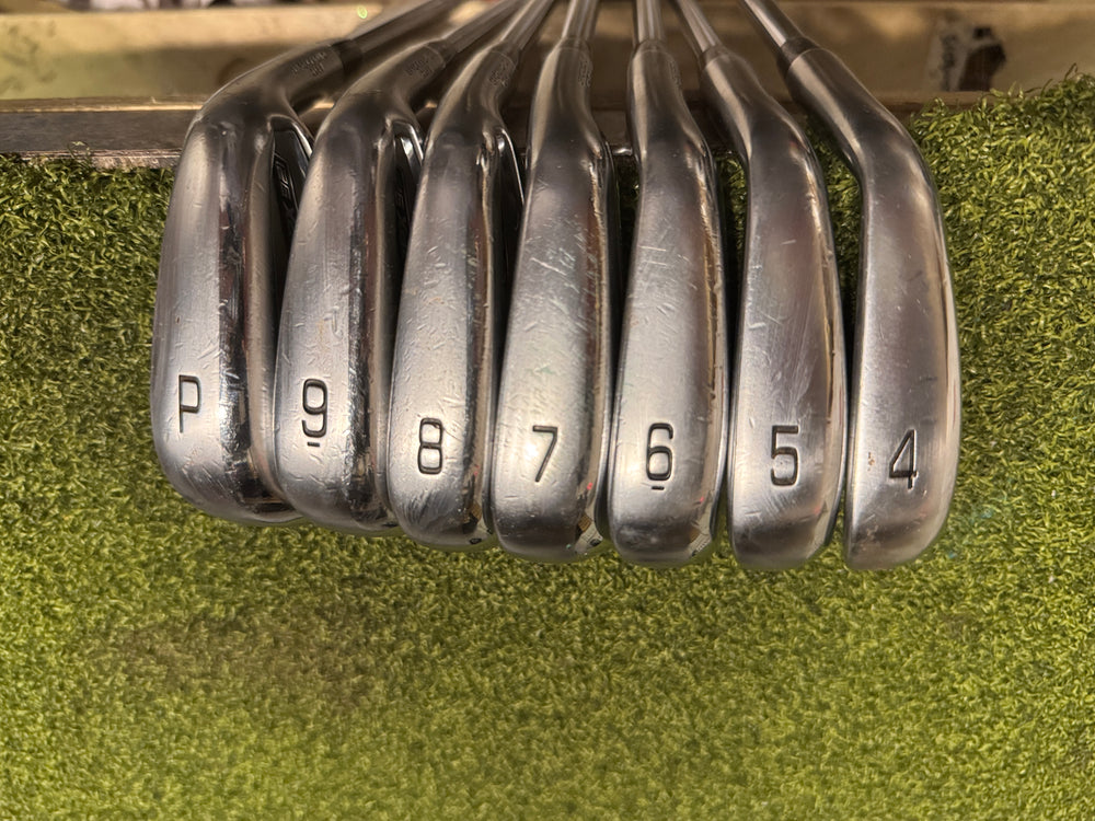 Mizuno JPX 921 Forged 4-PW Iron Set, KBS $ Taper X Stiff Flex, RH