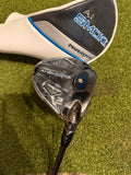 Callaway Paradym AI Smoke Max 3 15* Fairway Wood, Tensei Blue Stiff Flex, RH