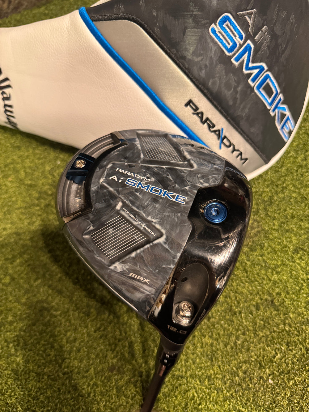 Callaway Paradym AI Smoke Max 12* Driver, Cypher Senior Flex, RH