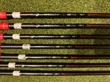 Nike Victory Red Cavity Back 5-AW Iron Set, Stock Graphite Senior Flex, RH