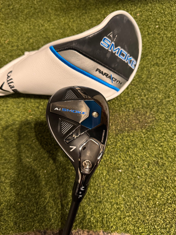 Callaway Paradym AI Smoke HL 7 30* Hybrid, Cypher Senior Flex, RH
