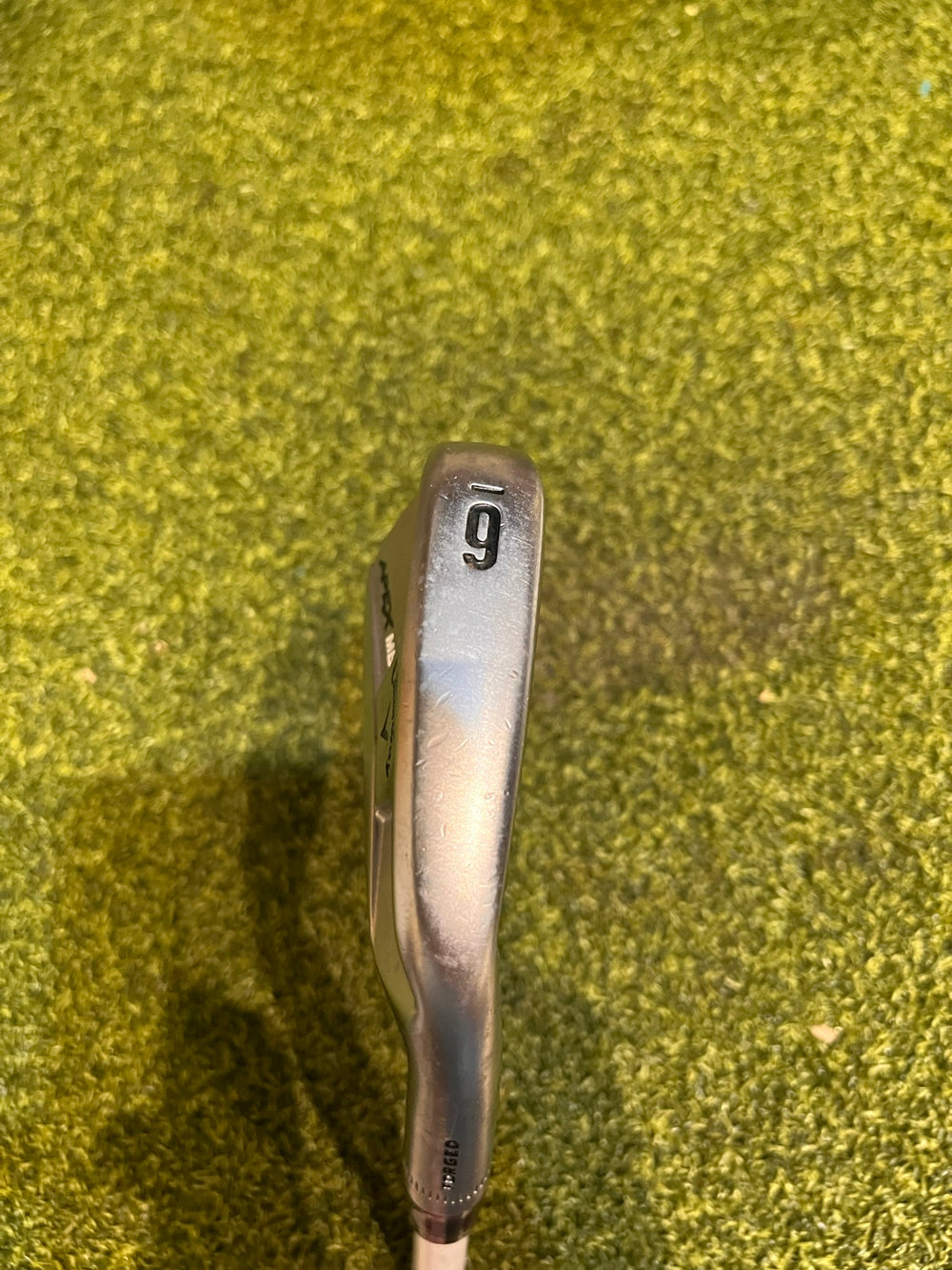 Callaway Apex MB Single 6 Iron, KBS Tour Stiff Flex, RH