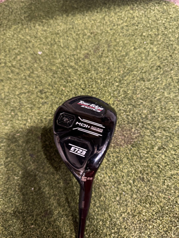 Tour Edge E723 5 25* Hybrid, Tensei Blue Regualr Flex, RH